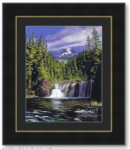 Thank you to an Art Collector from Globe AZ for buying a framed print of Cold Water Falls